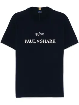 Paul & Shark: Синяя футболка  Save The Sea