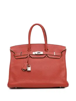 Hermès Pre-Owned: Оранжевая сумка 