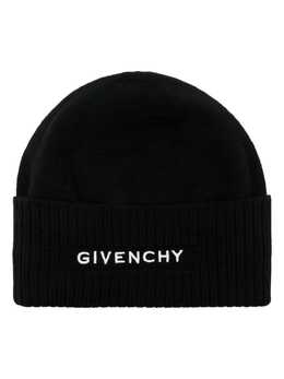 Givenchy: Чёрная шапка 