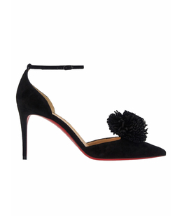 CHRISTIAN LOUBOUTIN: Чёрные туфли 