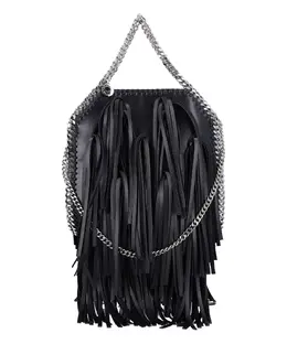 Stella McCartney: Чёрная сумка  Falabella