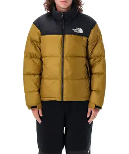 The North Face: Зелёная куртка  Nuptse