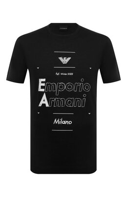 Emporio Armani: Хлопковая футболка 