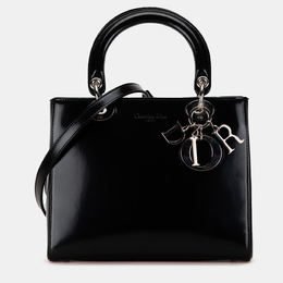 Dior: Чёрная сумка 