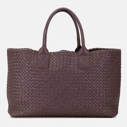 Bottega Veneta: Сумка-шоппер  Intrecciato