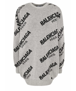 BALENCIAGA: Свитер оверсайз 