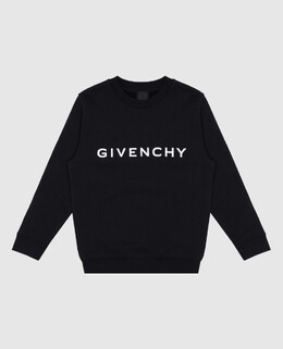 Givenchy: Чёрный свитшот 