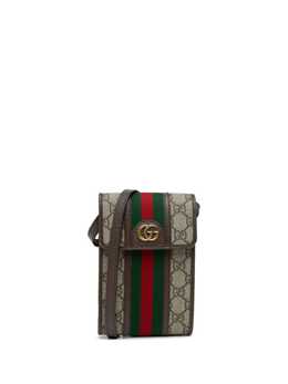 Gucci Pre-Owned: Коричневая сумка через плечо 