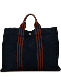 Hermès Pre-Owned: Голубая сумка-шоппер 