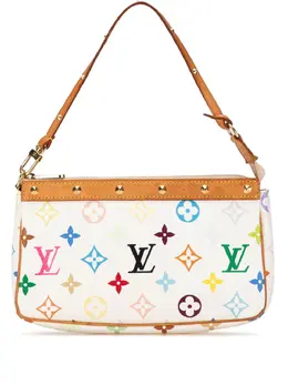 Louis Vuitton Pre-Owned: Белая сумка 