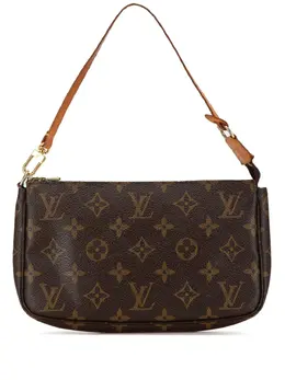 Louis Vuitton Pre-Owned: Коричневая сумка 