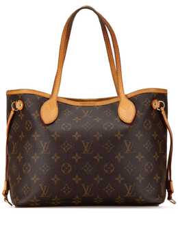 Louis Vuitton Pre-Owned: Коричневая сумка-шоппер 