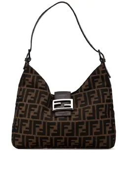 Fendi Pre-Owned: Коричневая сумка 