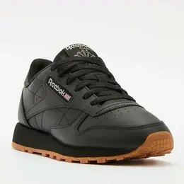 Reebok: Чёрные кроссовки  Classic Leather