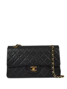 CHANEL Pre-Owned: Чёрная сумка 