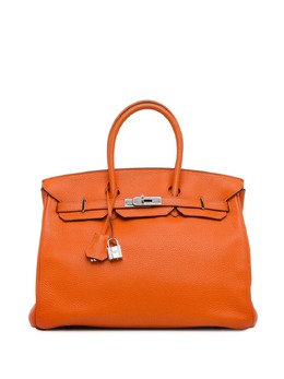 Hermès Pre-Owned: Оранжевая сумка 