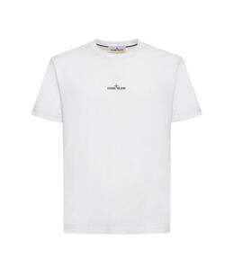 STONE ISLAND: Белая футболка 
