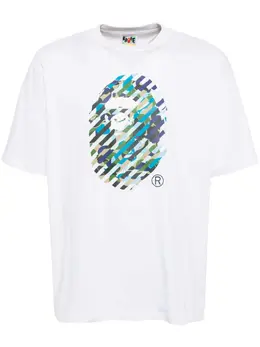 A BATHING APE®: Футболка с принтом 