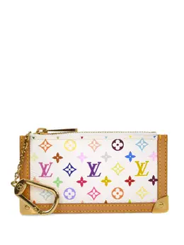 Louis Vuitton Pre-Owned: Белый кошелёк 