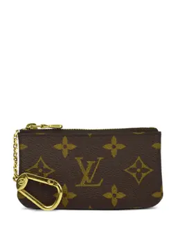 Louis Vuitton Pre-Owned: Коричневая косметичка 