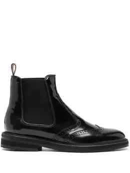 Pollini: Чёрные ботинки 