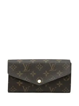 Louis Vuitton Pre-Owned: Коричневый кошелёк 