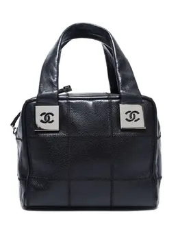 CHANEL Pre-Owned: Чёрная сумка 