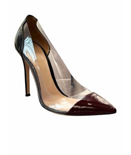 GIANVITO ROSSI: Бордовые туфли 