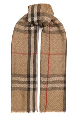 Burberry: Шарф в клетку 