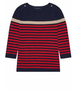 TOMMY HILFIGER: Свитшот в полоску 