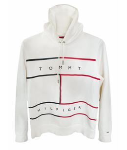 TOMMY HILFIGER: Белая толстовка 