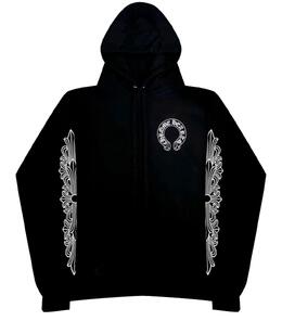 CHROME HEARTS: Толстовка с растительным принтом 