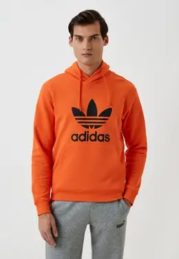 adidas Originals: Оранжевая толстовка 