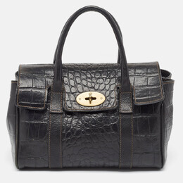 Mulberry: Чёрная сумка  Bayswater