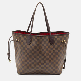 Louis Vuitton: Коричневая сумка  Neverfull MM