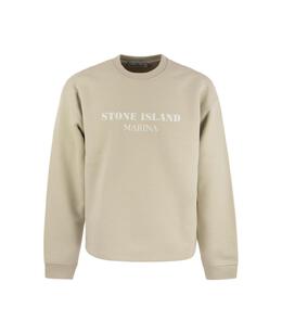 STONE ISLAND: Толстовка с надписями 