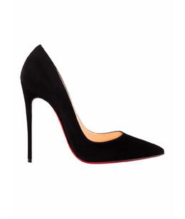 CHRISTIAN LOUBOUTIN: Чёрные туфли 