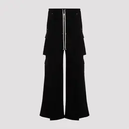 Rick Owens Drkshdw: Чёрные брюки  Cargo