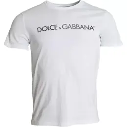 Dolce & Gabbana: Белая футболка  T