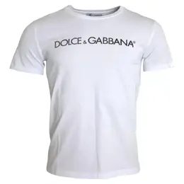 Dolce & Gabbana: Белая футболка  T