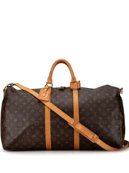 Louis Vuitton Pre-Owned: Коричневая сумка 