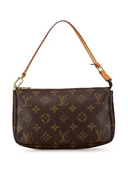 Louis Vuitton Pre-Owned: Коричневая сумка 