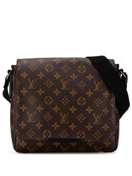 Louis Vuitton Pre-Owned: Коричневая сумка через плечо 