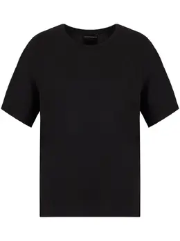 Emporio Armani: Чёрная футболка 