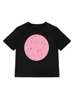 STELLA MCCARTNEY KIDS: Хлопковая футболка 