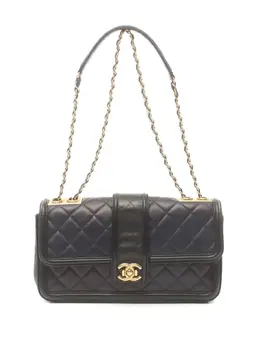 CHANEL Pre-Owned: Синяя сумка 