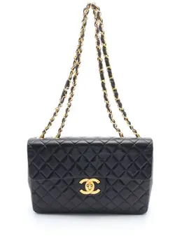 CHANEL Pre-Owned: Чёрная сумка 