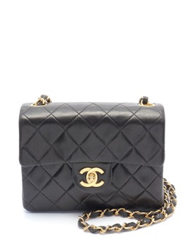 CHANEL Pre-Owned: Чёрная сумка 