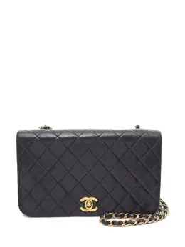 CHANEL Pre-Owned: Чёрная сумка 