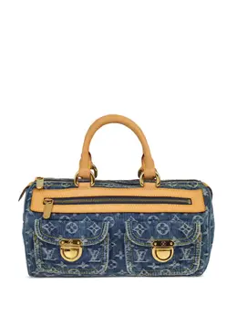 Louis Vuitton Pre-Owned: Голубая сумка 